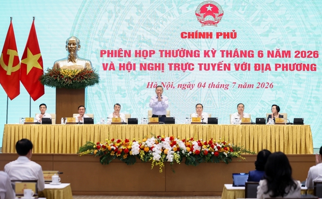 Chính phủ quyết liệt triển khai các nhiệm vụ trọng tâm 6 tháng cuối năm 2026